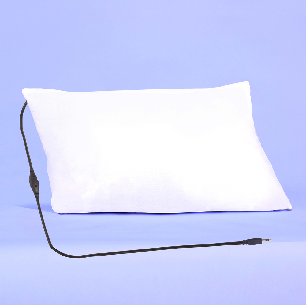 travel pillow with stereo speakers